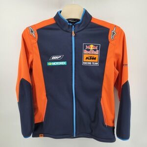 KTM Racing Team Jacket XXL Full Zip Orange Softshell Motorex Alpinestars Redbull